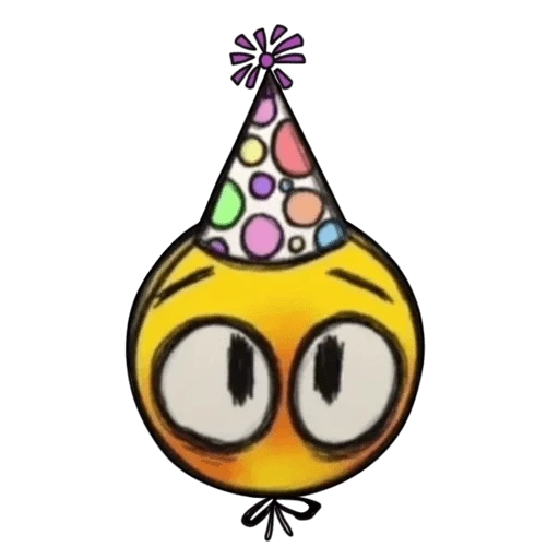 Figurinha de silly face emoji para WhatsApp (7 de 12)