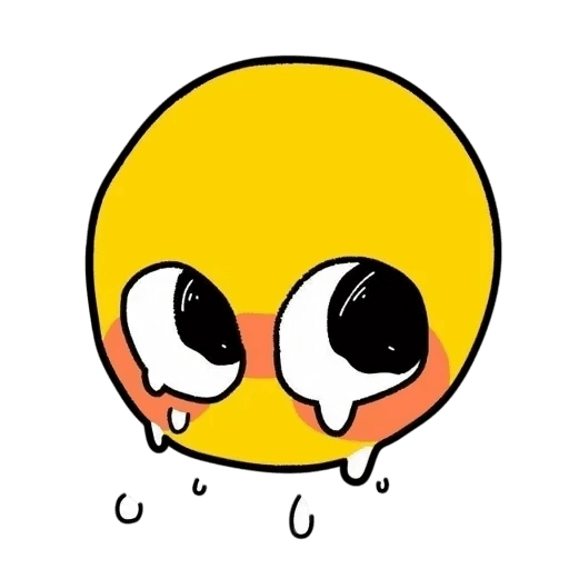 Figurinha de silly face emoji para WhatsApp (10 de 12)