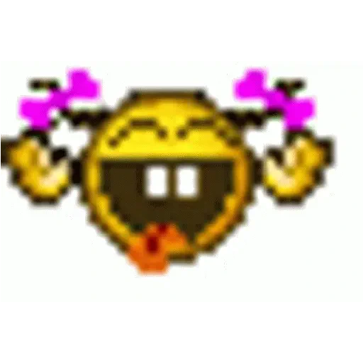 Figurinha de silly yellow emoji gif pixel (12 de 22)