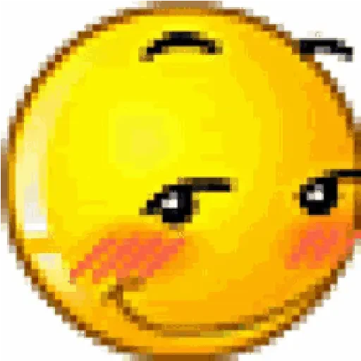 Figurinha de silly yellow emoji gif pixel (13 de 22)