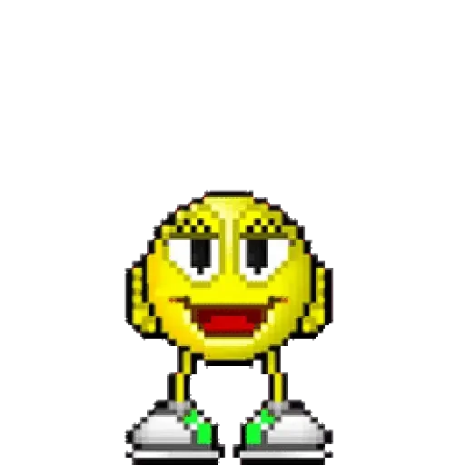 Figurinha de silly yellow emoji gif pixel (21 de 22)