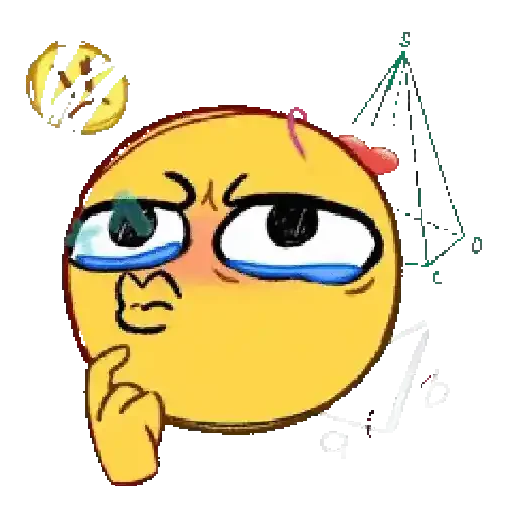 Figurinha de Silly Yellow Face Emoji ★ ˎˊ˗ para WhatsApp (6 de 15)