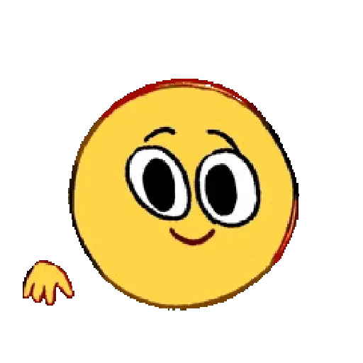 Figurinha de Silly Yellow Face Emoji ★ ˎˊ˗ para WhatsApp (8 de 15)