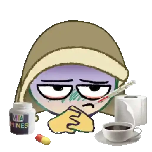 Figurinha de Silly Yellow Face Emoji ★ ˎˊ˗ para WhatsApp (15 de 15)
