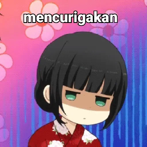Figurinha de Stiker Gerak Anime (3) (11 de 16)