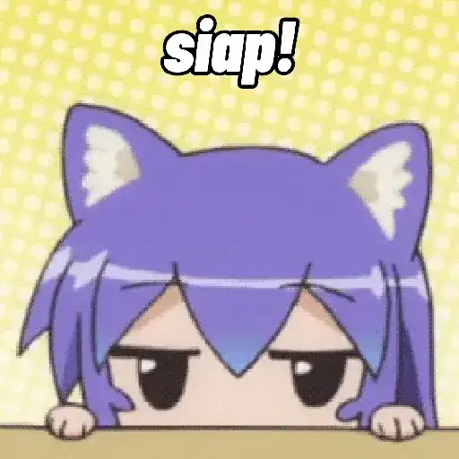 Figurinha de Stiker Gerak Anime (GIF) (15 de 18)