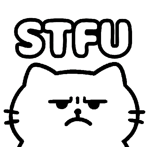 Figurinha de Sybau Cat para WhatsApp (3 de 10)