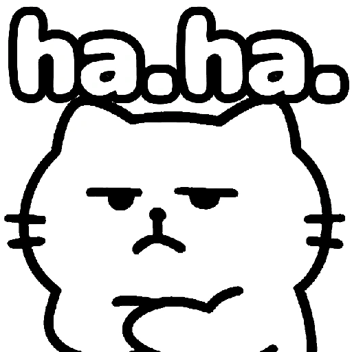 Figurinha de Sybau Cat para WhatsApp (4 de 10)