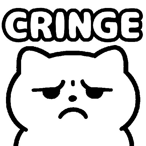 Figurinha de Sybau Cat para WhatsApp (5 de 10)