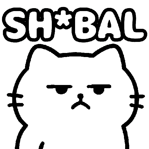 Figurinha de Sybau Cat para WhatsApp (6 de 10)