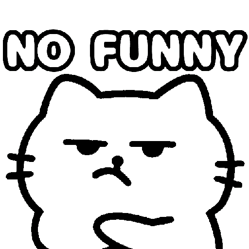 Figurinha de Sybau Cat para WhatsApp (8 de 10)