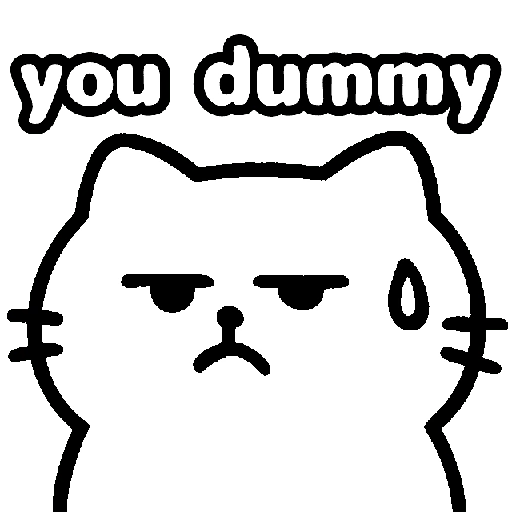 Figurinha de Sybau Cat para WhatsApp (9 de 10)