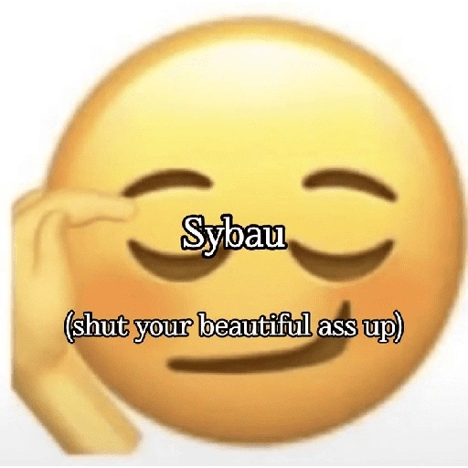 Figurinha de SYBAU 💔 para WhatsApp (3 de 24)