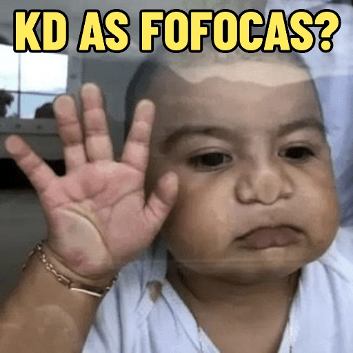 Figurinha de TEM FOFOCA AÍ? 😁🤭 para WhatsApp (7 de 16)