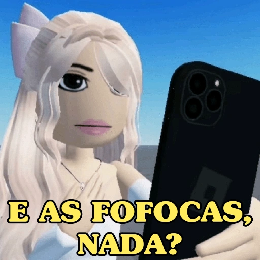 Figurinha de TEM FOFOCA AÍ? 😁🤭 para WhatsApp (12 de 16)