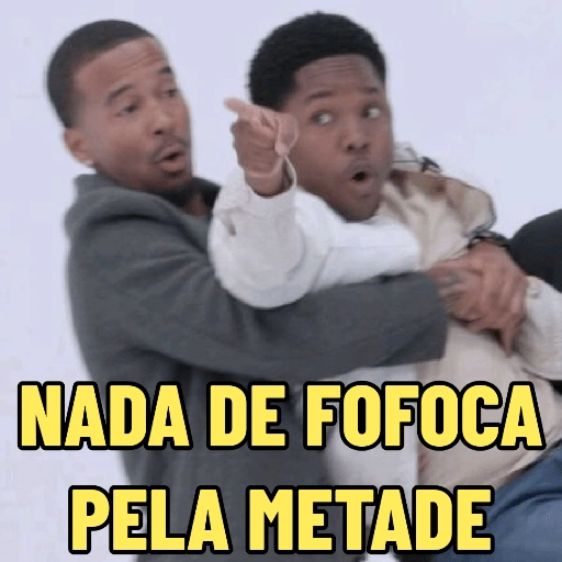 Figurinha de TEM FOFOCA AÍ? 😁🤭 para WhatsApp (16 de 16)