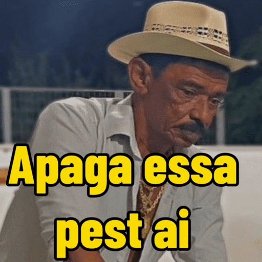 Figurinha de Tiringa 🤣 para WhatsApp (2 de 11)