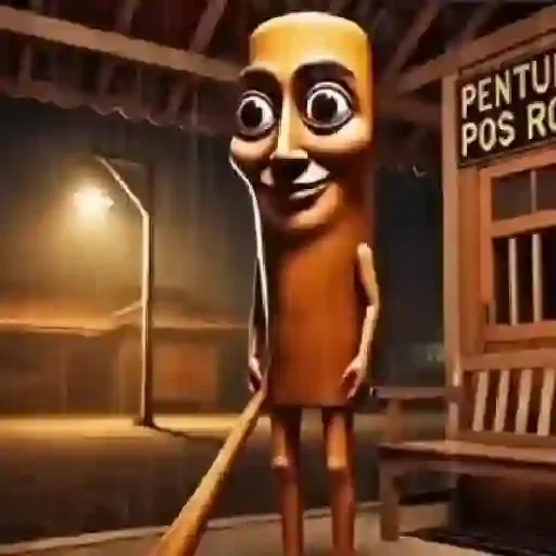 Figurinha de tung tung para WhatsApp (6 de 9)