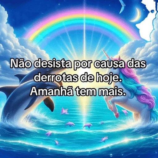 Figurinha de Unicórnio symphony 🦄🌈🐬 (2 de 12)