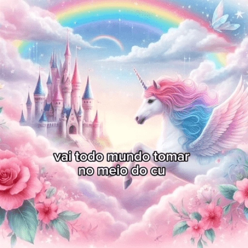 Figurinha de Unicórnio symphony 🦄🌈🐬 (7 de 12)