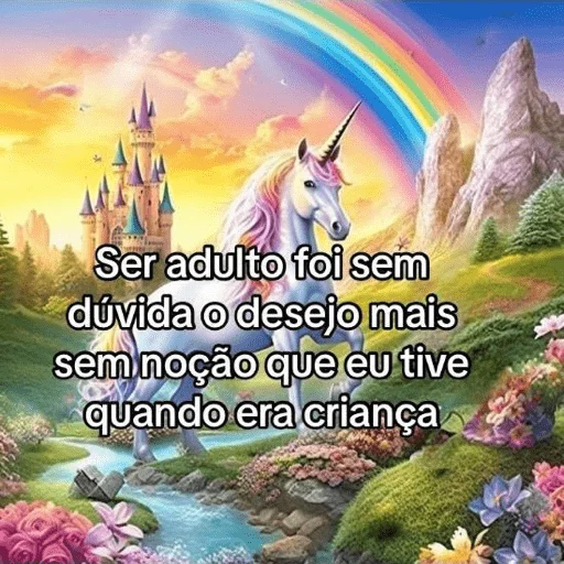 Figurinha de Unicórnio symphony 🦄🌈🐬 (10 de 12)