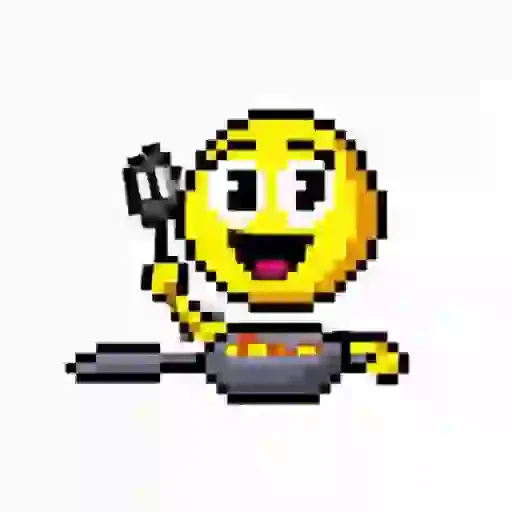 Figurinha de Yellow Animated Pixel Emoji para WhatsApp (7 de 13)